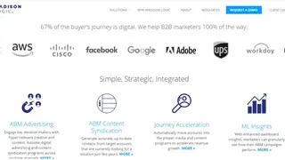 Madison Logic Platform screenshot