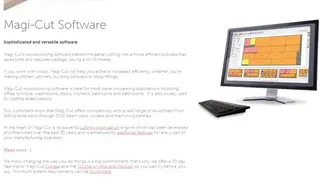 Magi-Cut Software screenshot