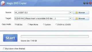 Magic DVD Copier screenshot