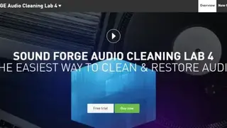 MAGIX audio cleaning lab screenshot