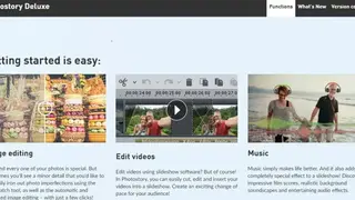 MAGIX Photostory screenshot