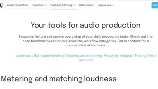 Magix Sequoia screenshot