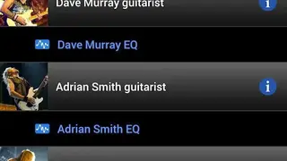 Maiden Audio App screenshot