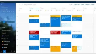 Mail and Calendar screenshot