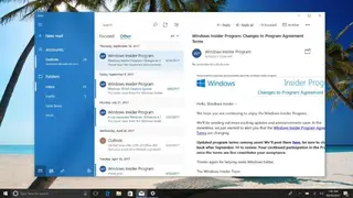 Mail and Calendar screenshot