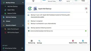 Mail Backup X screenshot