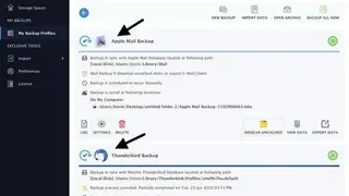 Mail Backup X screenshot
