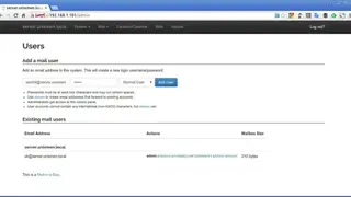 Mail-in-a-box screenshot