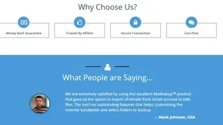 Mailbakup screenshot