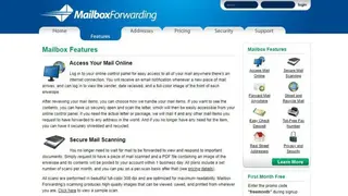 Mailbox Forwarding screenshot