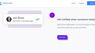 Mailcastr screenshot