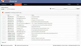 MailCleaner screenshot