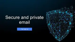 Mailfence screenshot