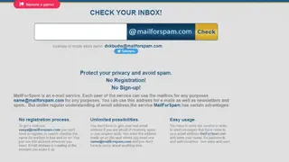 MailForSpam screenshot