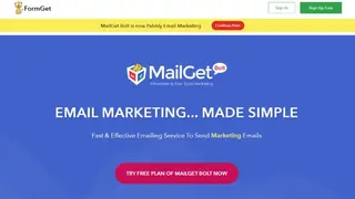 MailGet Bolt screenshot