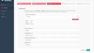 Mailmark screenshot