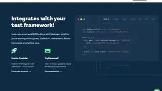 Mailosaur screenshot