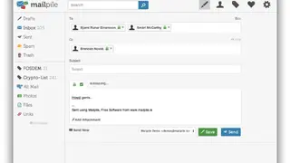 Mailpile screenshot