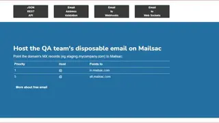 Mailsac screenshot