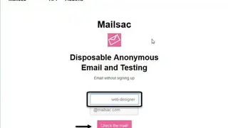 Mailsac screenshot
