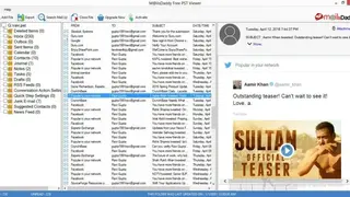 MailsDaddy Free PST Viewer screenshot