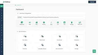 Mailslurp:Developer Email API screenshot