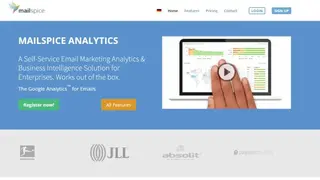 Mailspice Analytics screenshot