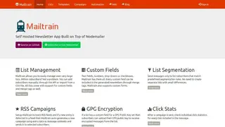 Mailtrain screenshot