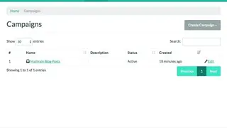 Mailtrain screenshot