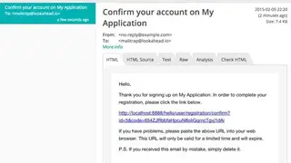 Mailtrap screenshot