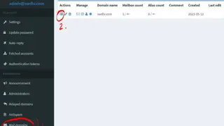 Mailu screenshot