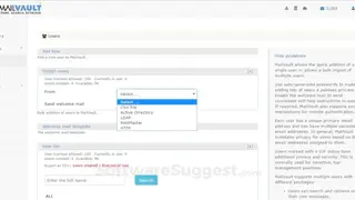 MailVault screenshot
