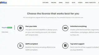 MailWizz screenshot
