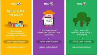 Maily: your kids’ first email screenshot