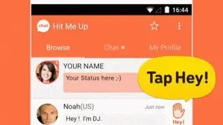 Make foreign friends-Hit Me Up screenshot