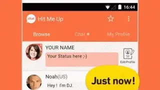 Make foreign friends-Hit Me Up screenshot
