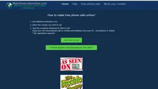 Make Free Calls Online screenshot
