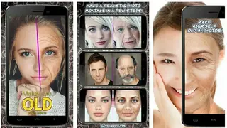 Make Me Old Funny Face Aging App screenshot