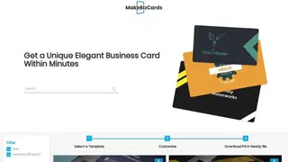 MakeBizCards screenshot