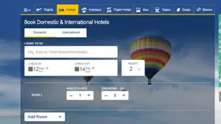MakeMyTrip screenshot