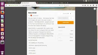 MakerSCAD screenshot