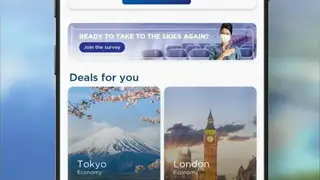 Malaysia Airlines screenshot