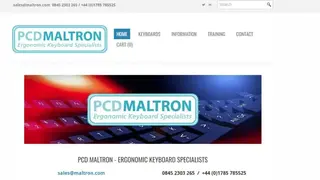 Maltron Letter Layout screenshot