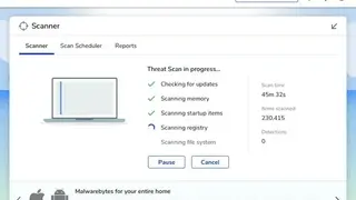Malwarebytes screenshot
