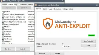 Malwarebytes Anti-Exploit screenshot