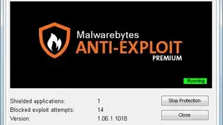 Malwarebytes Anti-Exploit screenshot