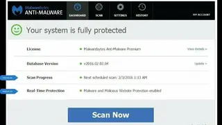 Malwarebytes Anti-Malware screenshot