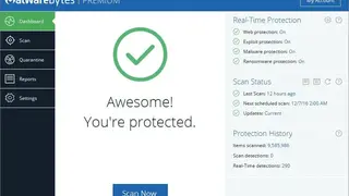 Malwarebytes Anti-Malware screenshot