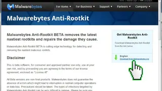 Malwarebytes Anti-Rootkit screenshot