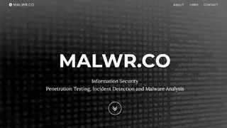 Malwr screenshot